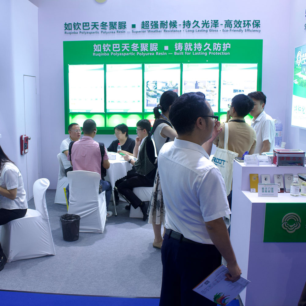 Shenzhen Ruqinba Group zeigt in der China International Coatings Expo 2025 modernste Polyaspartic-Harze